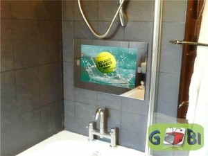 Bathroom TV