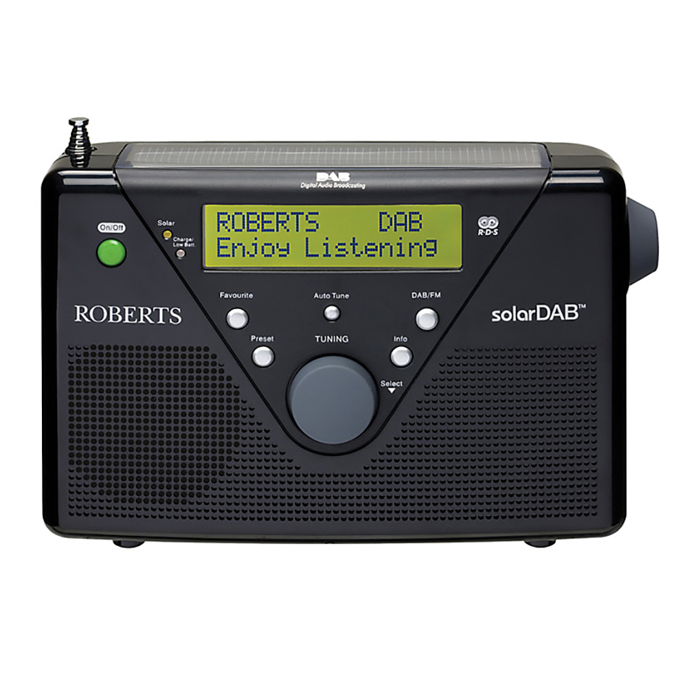 Roberts Radio SolarDAB 2 Solar Powered Portable DAB Radio