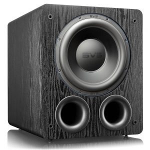 SVS PB-3000 (Black Ash) - Angled (No Grille)