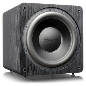 SVS SB-3000 (Black Ash) - Angled (No Grille)